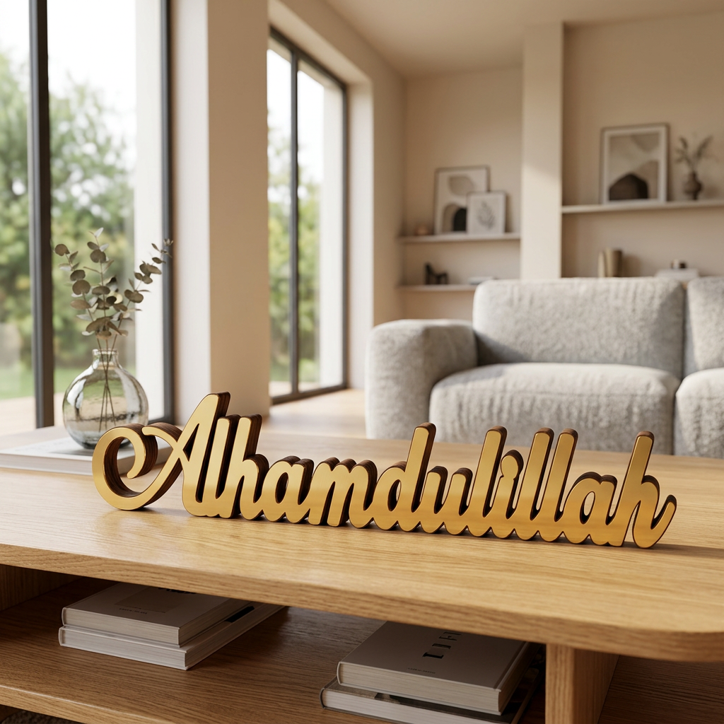 Alhamdulillah Table Decor