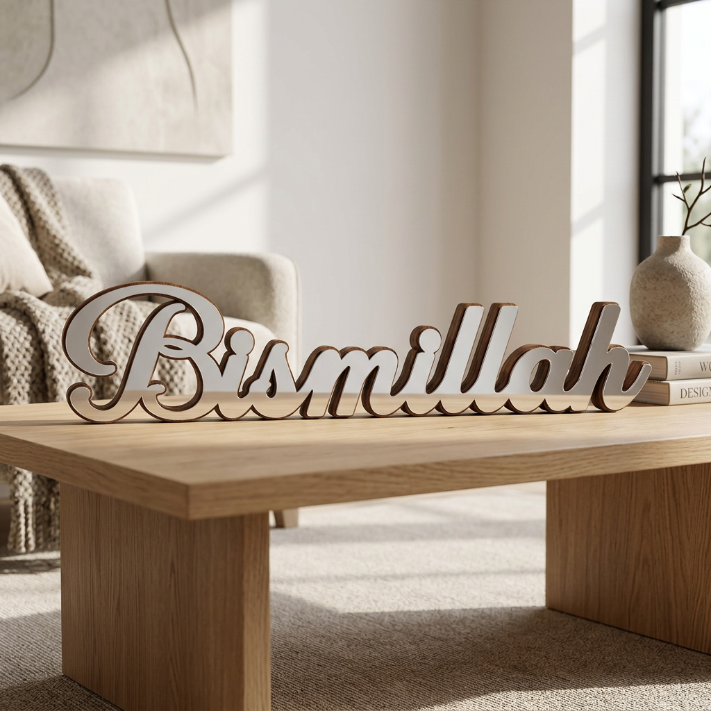Bismillah Table Decor